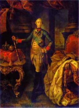 阿雷尅西 安特羅波夫 Portrait of Tsar Peter III